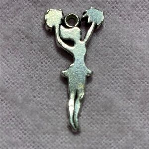 James Avery Cheerleader Charm Sterling Bent leg